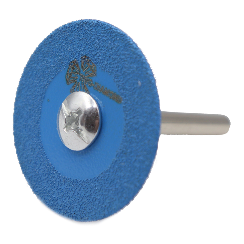 Диск алмазный 40 мм для гравера по керамогранину вакуумная пайка Trio-Diamond