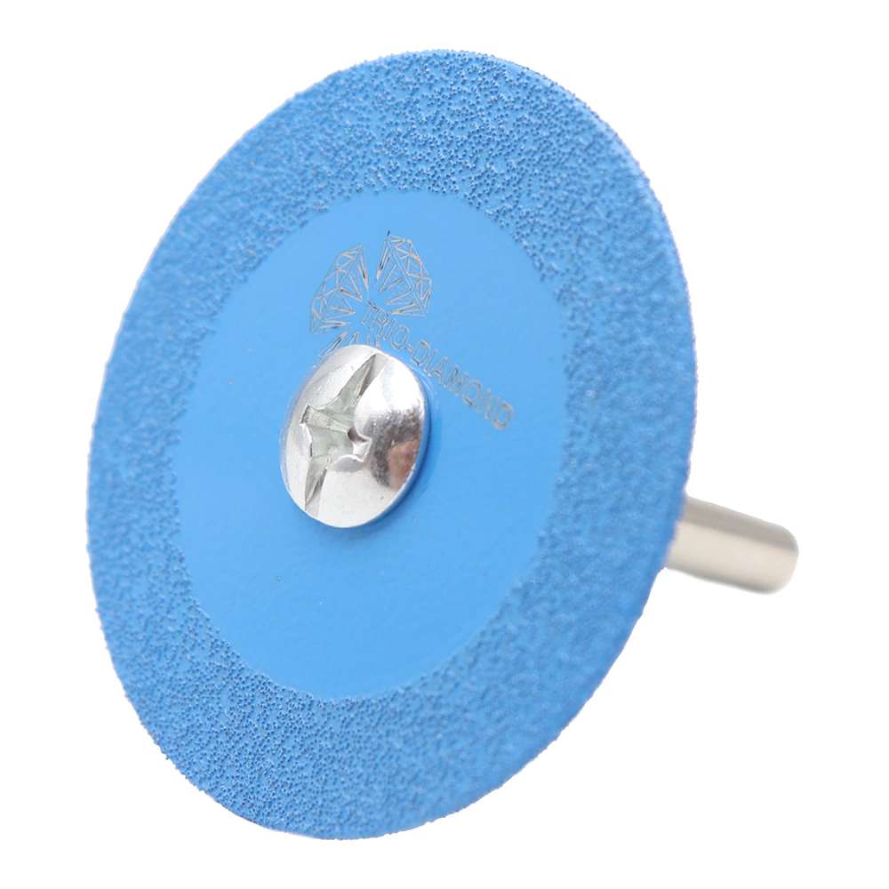 Диск алмазный 50 мм для гравера по керамогранину вакуумная пайка Trio-Diamond