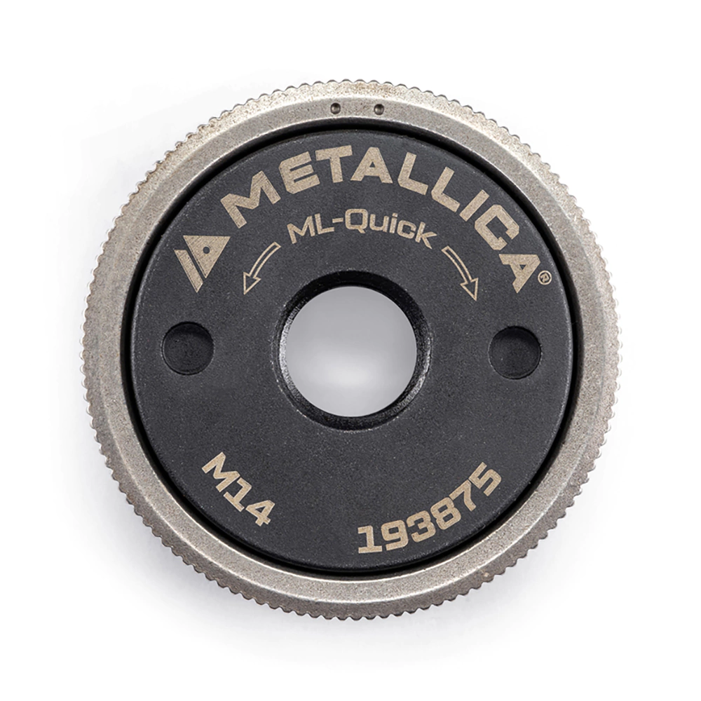 Гайка для УШМ быстрозажимная М14 тип B с шариковым замком METALLICA Optima