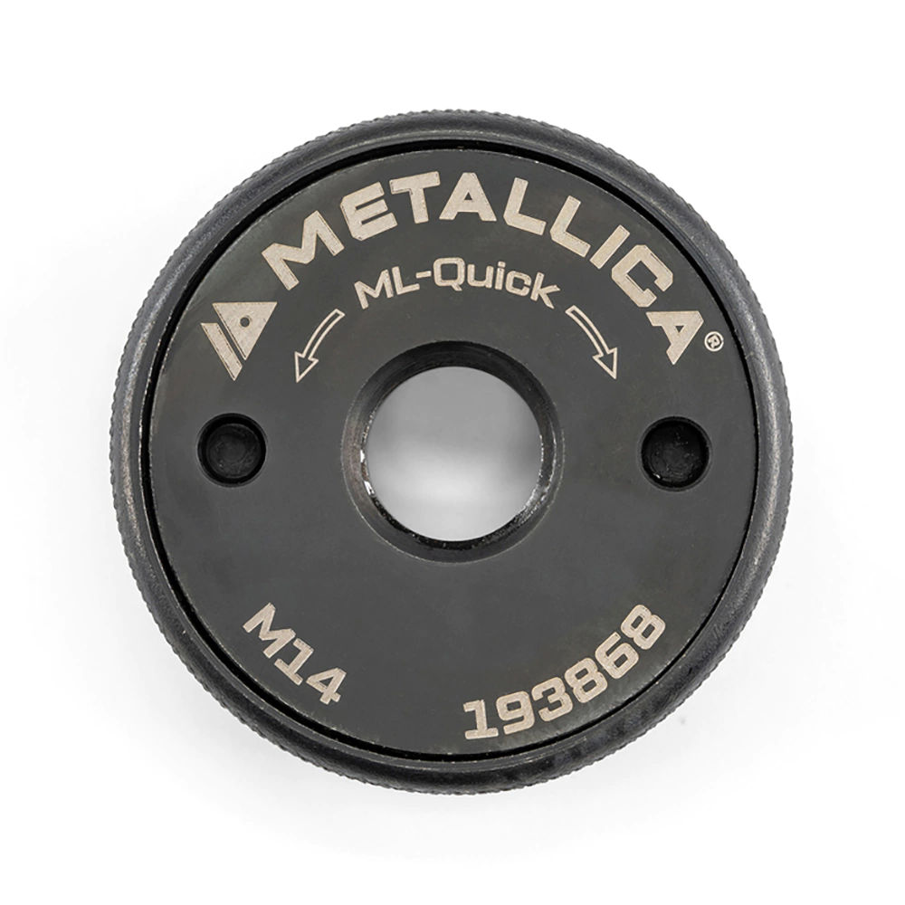 Гайка для УШМ быстрозажимная М14 тип S с замком METALLICA Optima