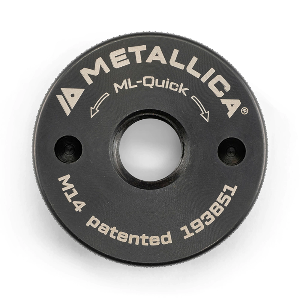Гайка для УШМ быстрозажимная облегченная М14 тип Е METALLICA Optima