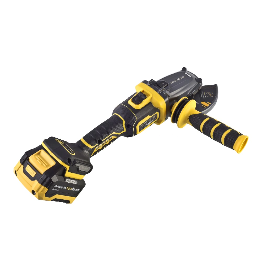 Угловая шлифмашина аккумуляторная 125 мм 18 В 1х4,0 Ач Hanskonner HAG18125BLC