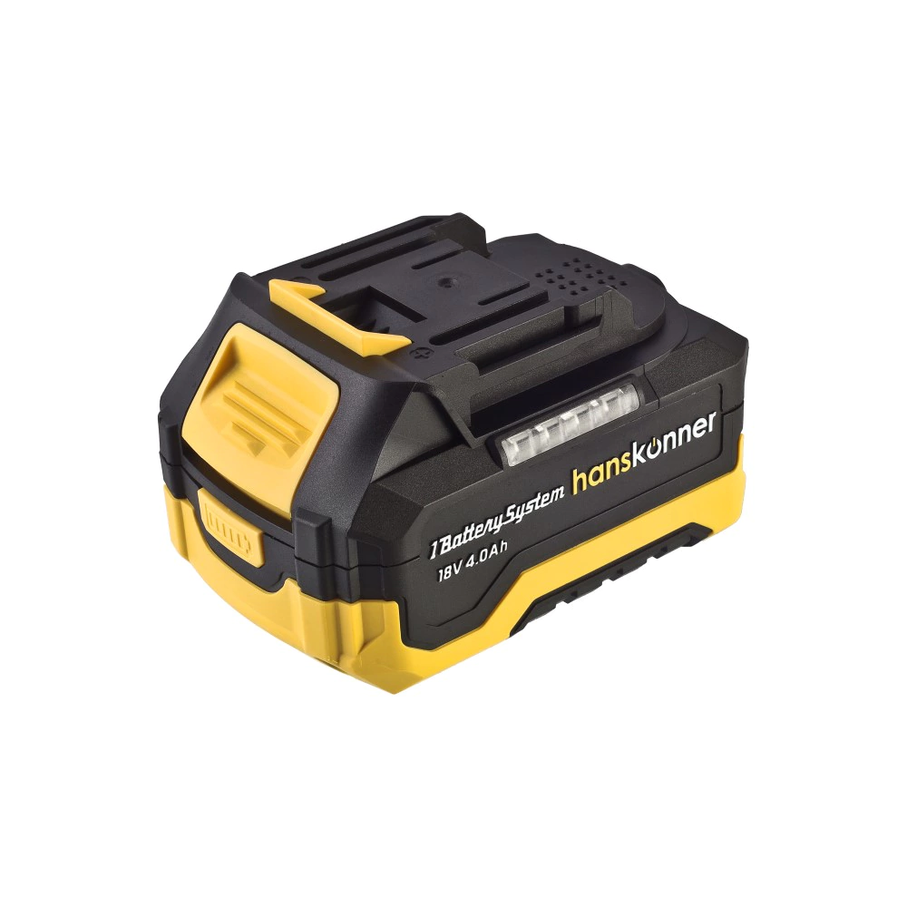 Угловая шлифмашина аккумуляторная 125 мм 18 В 1х4,0 Ач Hanskonner HAG18125BLC