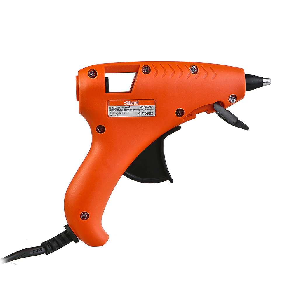 Пистолет клеевой 160 Вт 7 мм Sturm! GG24600SP