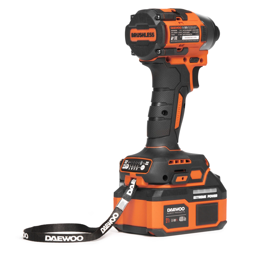 Винтоверт бесщеточный 21 В 1х4,0 Ач DAEWOO DAX 3521Li SET