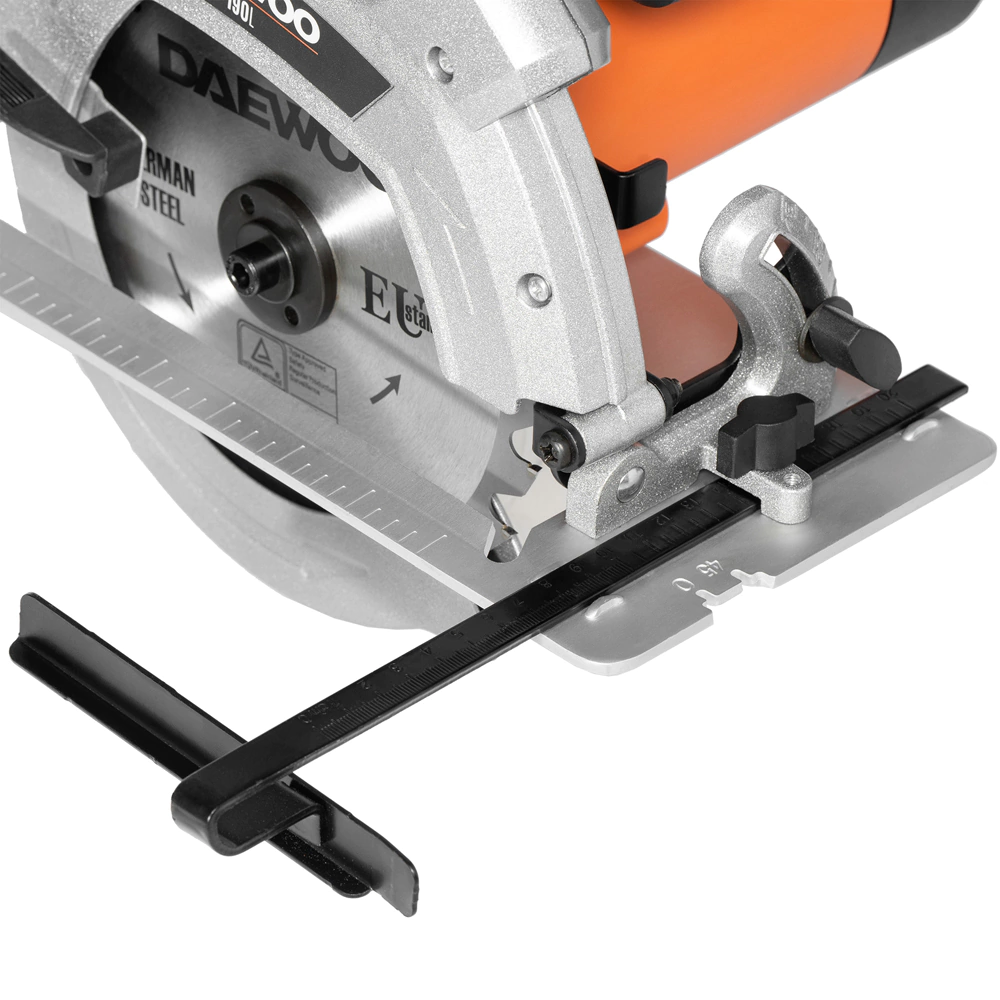 Циркулярная пила 190 мм 1600 Вт пропил 63мм DAEWOO DAS 1600-190L