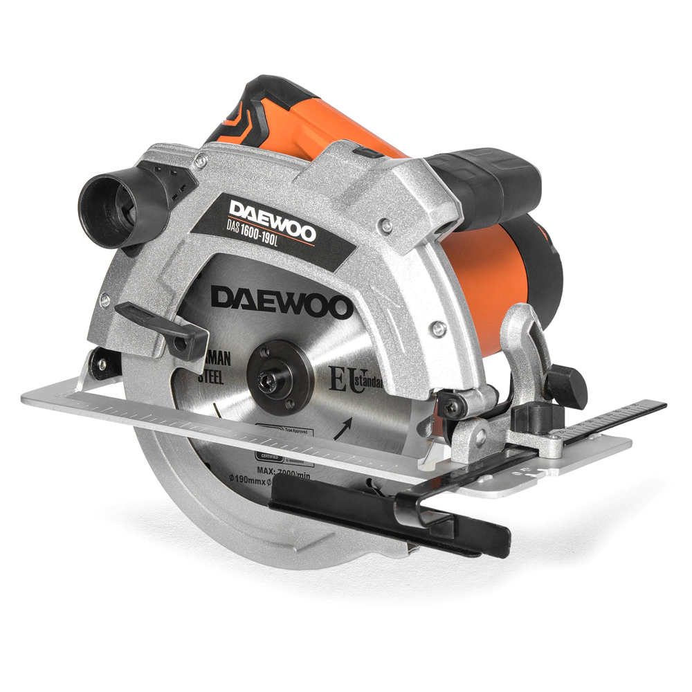 Циркулярная пила 190 мм 1600 Вт пропил 63мм DAEWOO DAS 1600-190L