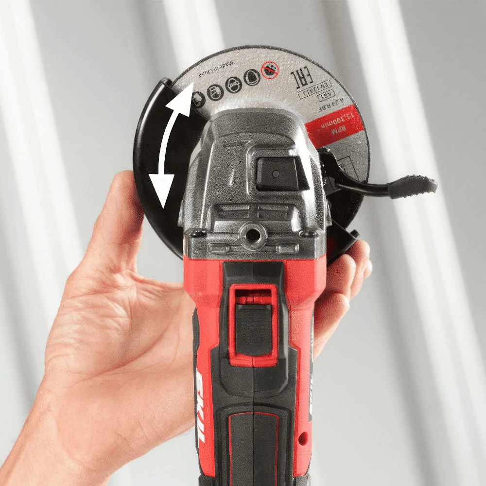 Угловая шлифмашина аккумуляторная бесщеточная 20 В 125 мм 1х4,0 Ач SKIL AG2907SE11