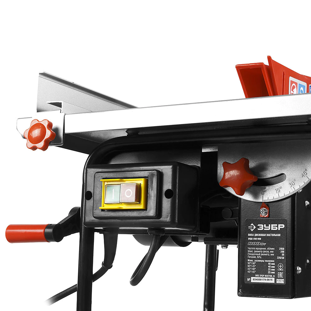 Настольная пила ЗУБР ЗПДС-200-800, 800 Вт