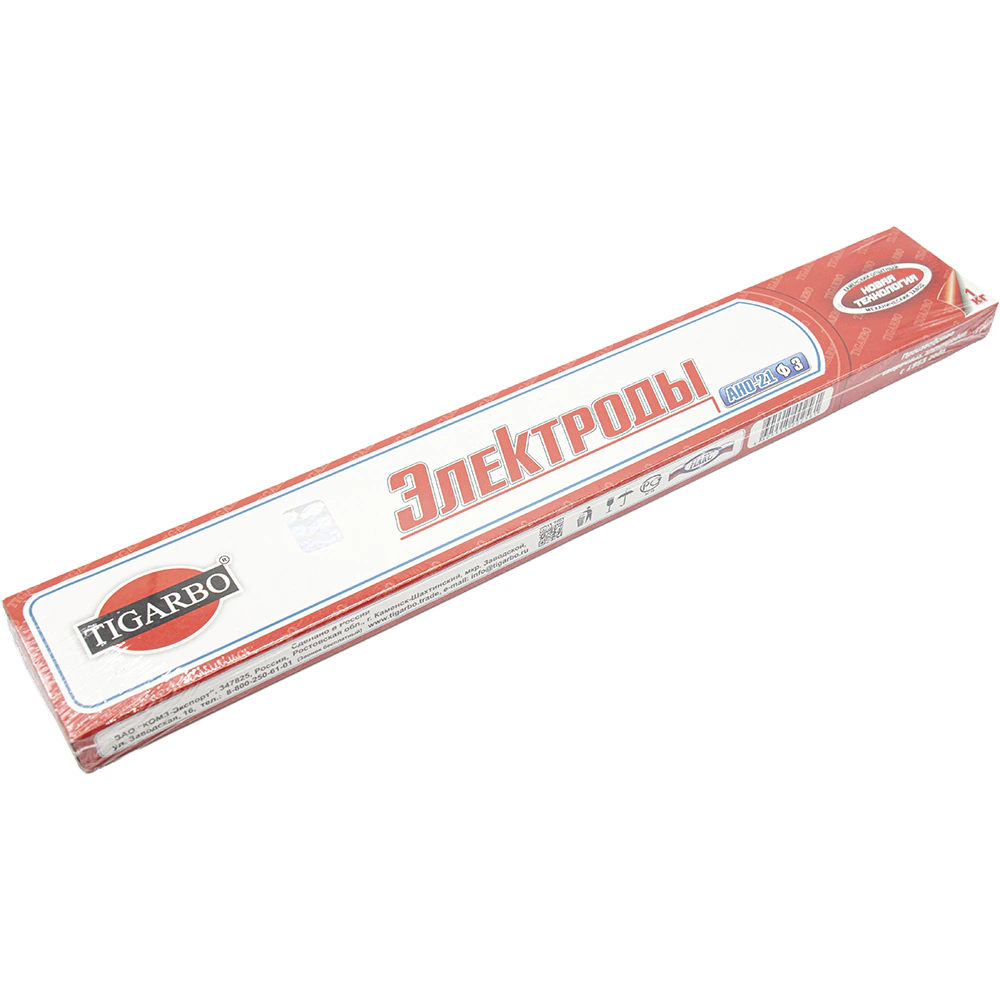 Сварочные электроды Tigarbo АНО-21, 3 мм 1 кг