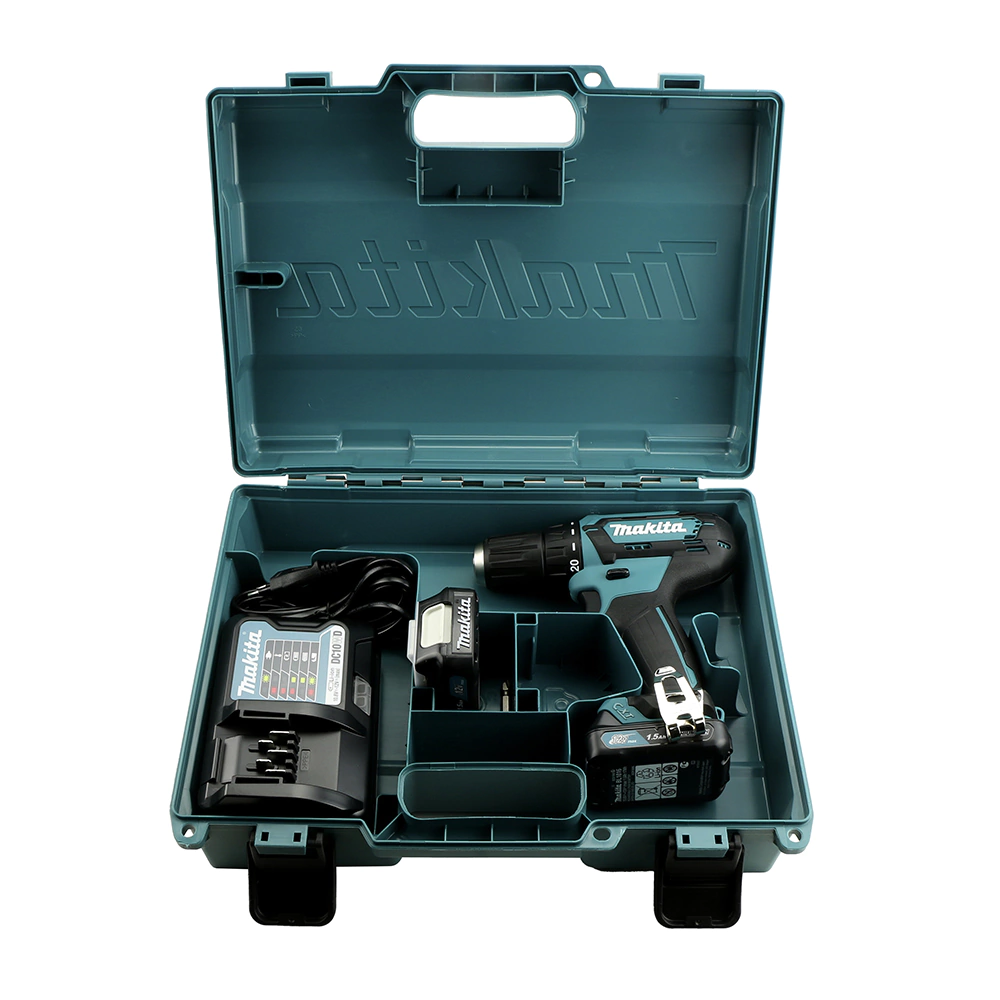 Шуруповерт аккумуляторный Makita DF333DWYE 2х1,5 Ач Li-Ion 12 В