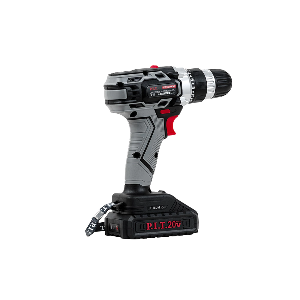 Шуруповерт аккумуляторный P.I.T. PSR18-D3, 1х1,5 Ач 20 В