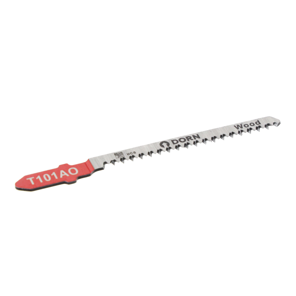 Пилки для электролобзика по дереву DORN T101AО 83 мм 2 шт чистый фигурный рез