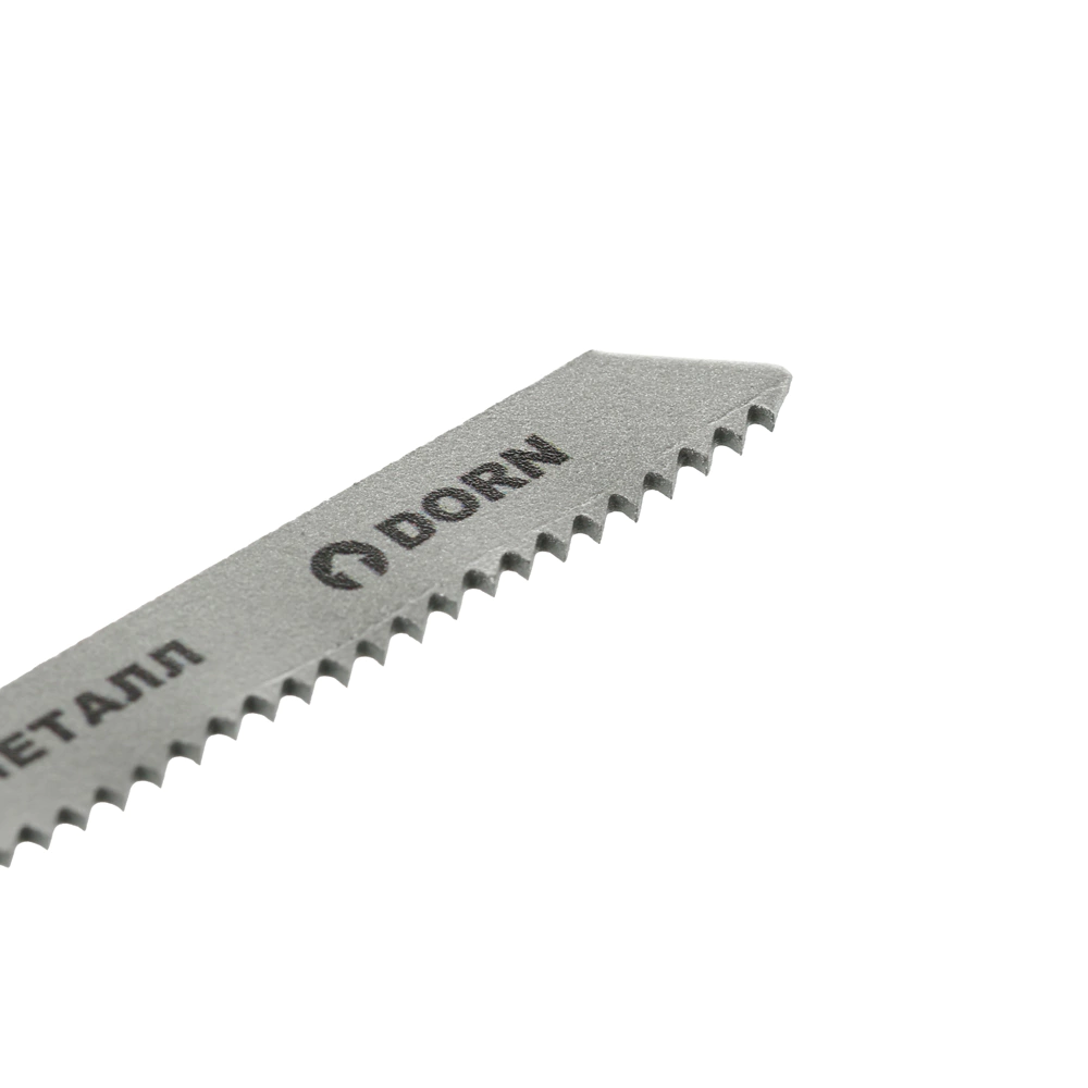 Пилки для электролобзика DORN T118B по металлу 75 мм, прямой, 2 шт