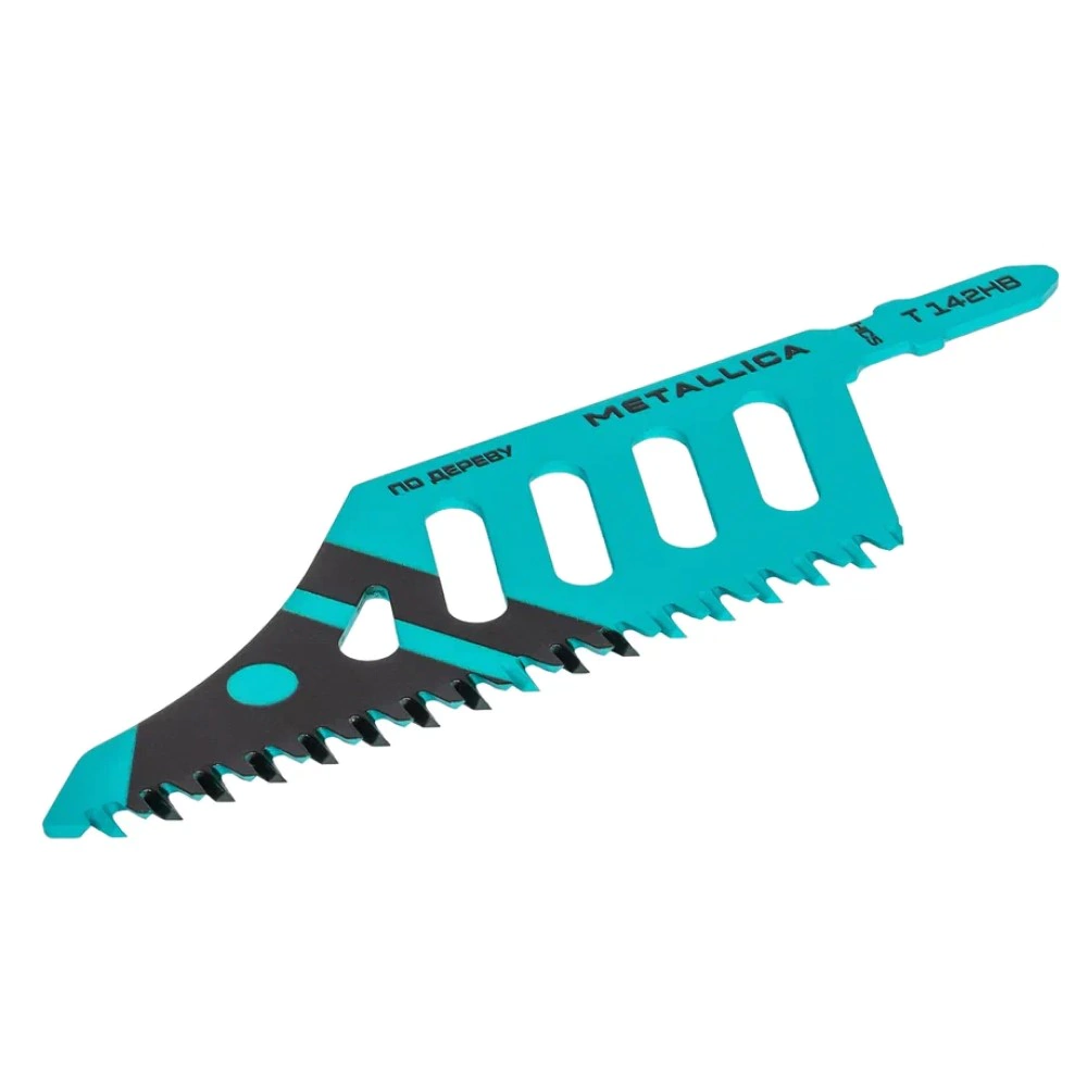 Пилка для электролобзика по дереву, чистый рез 75мм T142HB HCS Optima METALLICA