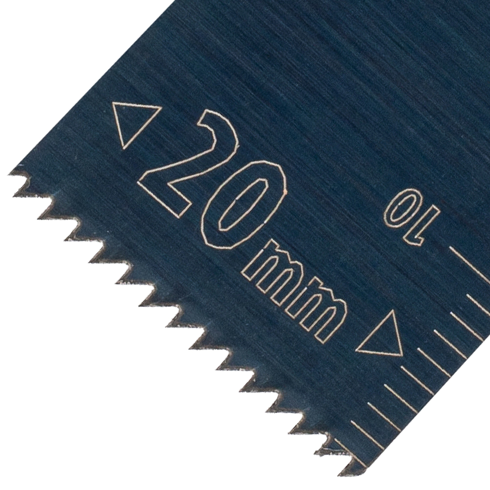 Насадка для реноватора режущая прямая по дереву 20 мм HCS Denzel