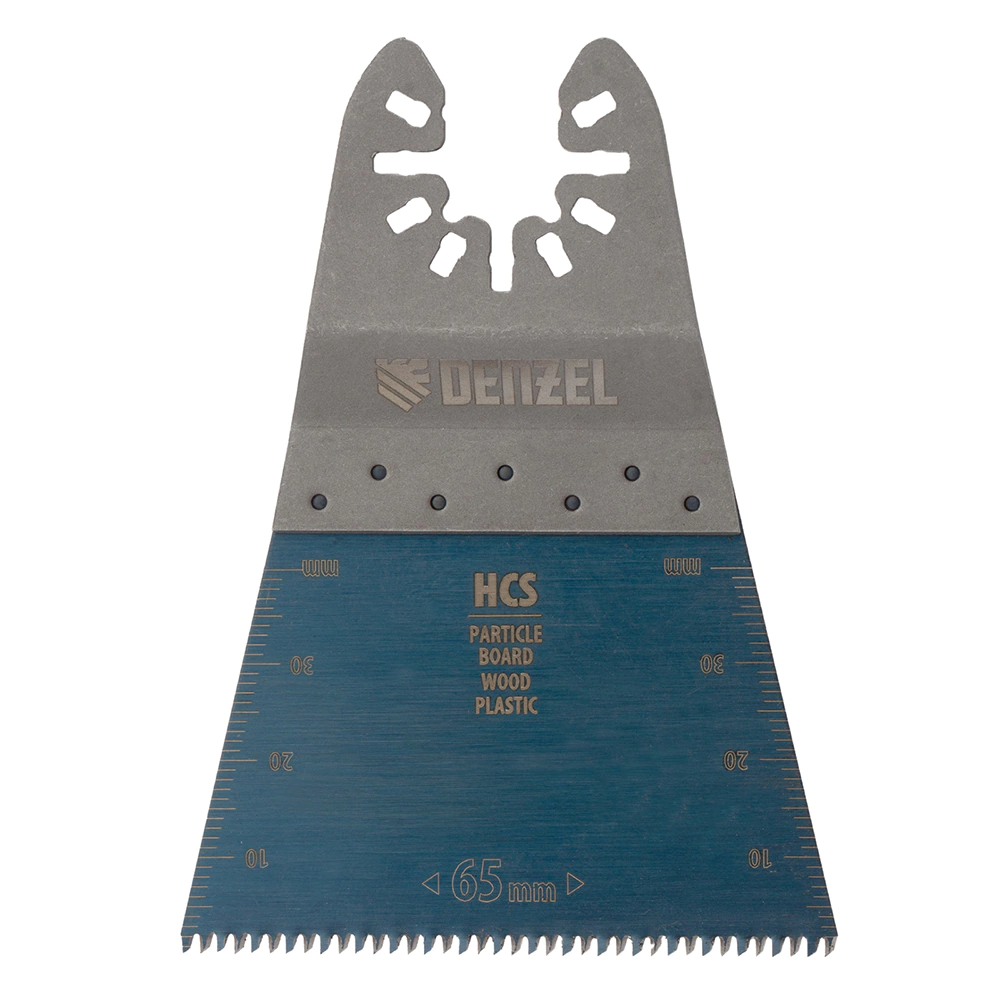 Насадка для реноватора режущая прямая по дереву/ламинату 65 мм HCS Denzel