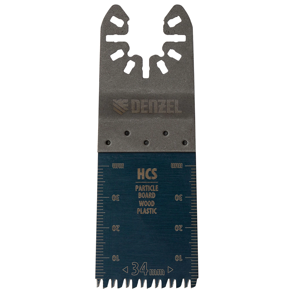 Насадка для реноватора режущая прямая по дереву/ламинату 34 мм HCS Denzel