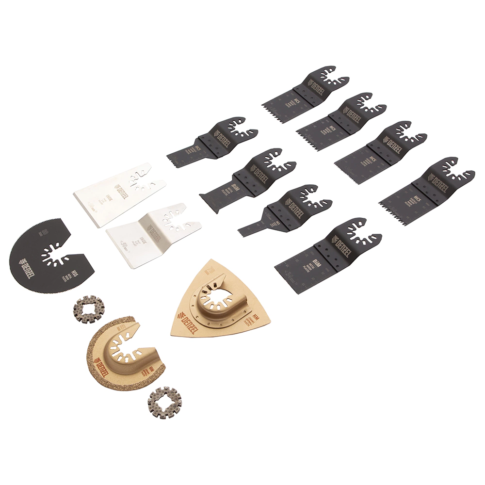 Набор насадок для реноватора универсальный 15 шт Denzel