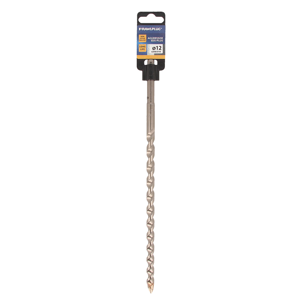 Бур по бетону Rawlplug Aggressor SDS-Plus 12х310 мм