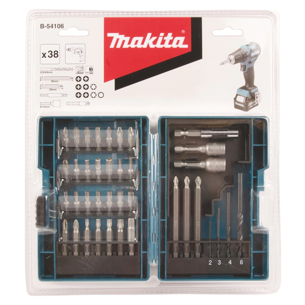 Набор оснастки Makita B-54106, 38 шт