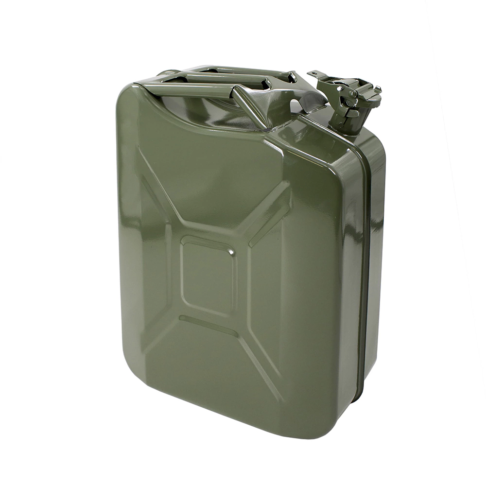 Канистра металлическая для ГСМ ХОЗДЕПО 20 л толщина стенок 0,8 мм