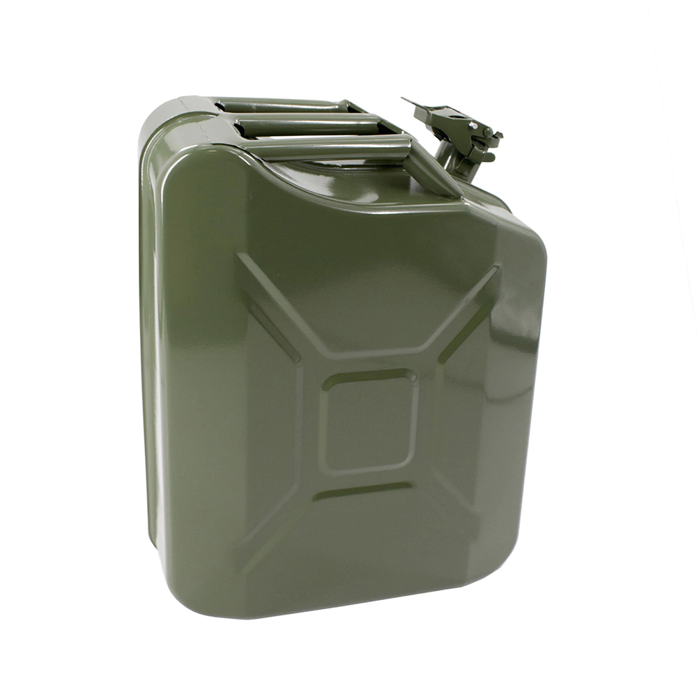 Канистра металлическая для ГСМ ХОЗДЕПО 20 л толщина стенок 0,8 мм