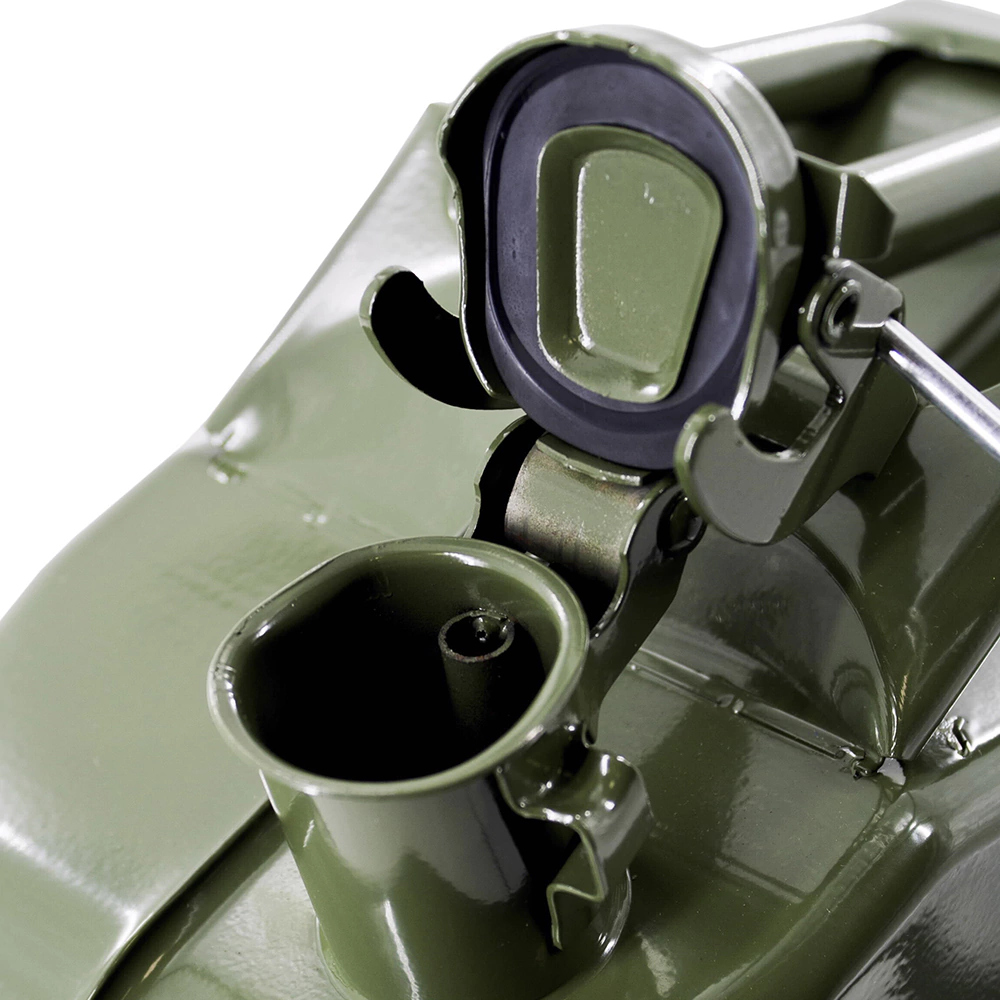 Канистра металлическая для ГСМ ХОЗДЕПО 20 л толщина стенок 0,8 мм