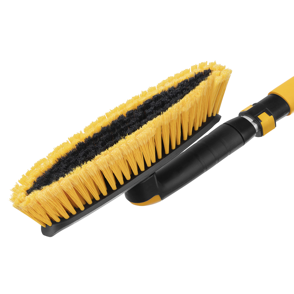 Щетка для снега телескопическая, поворотная 75-112 см со скребком Denzel