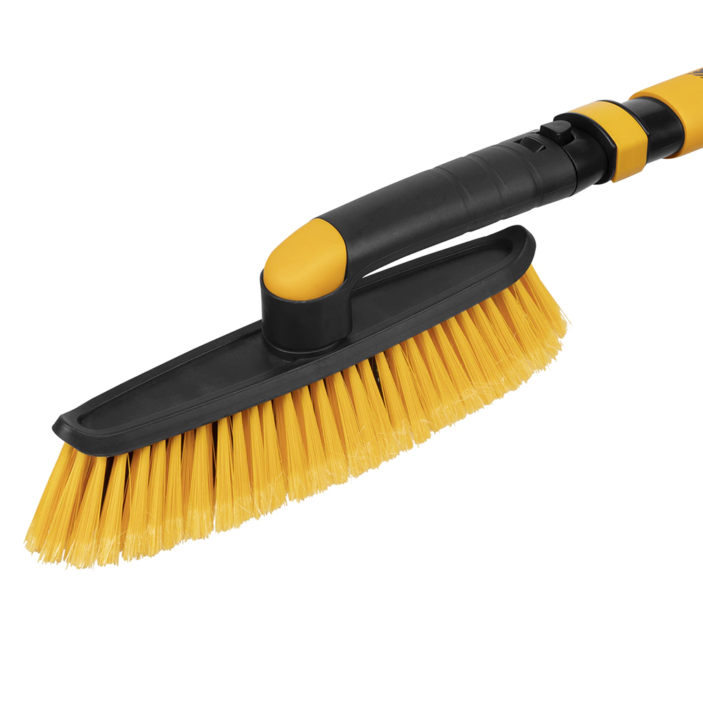 Щетка для снега телескопическая, поворотная 75-112 см со скребком Denzel