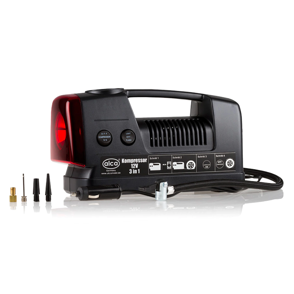 Компрессор для авто 21 бар 12 В фонарь AeroPressor alca
