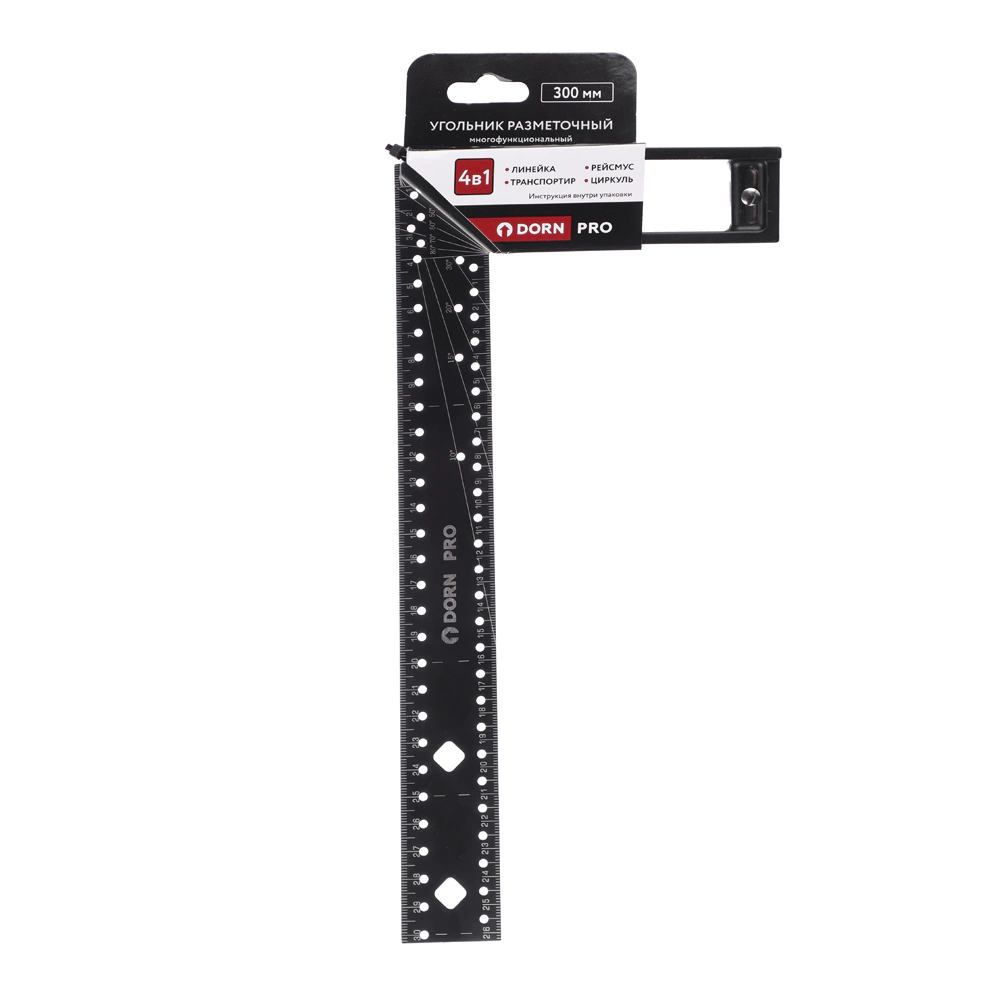 Угольник разметочный DORN PRO многофункциональный 300 мм