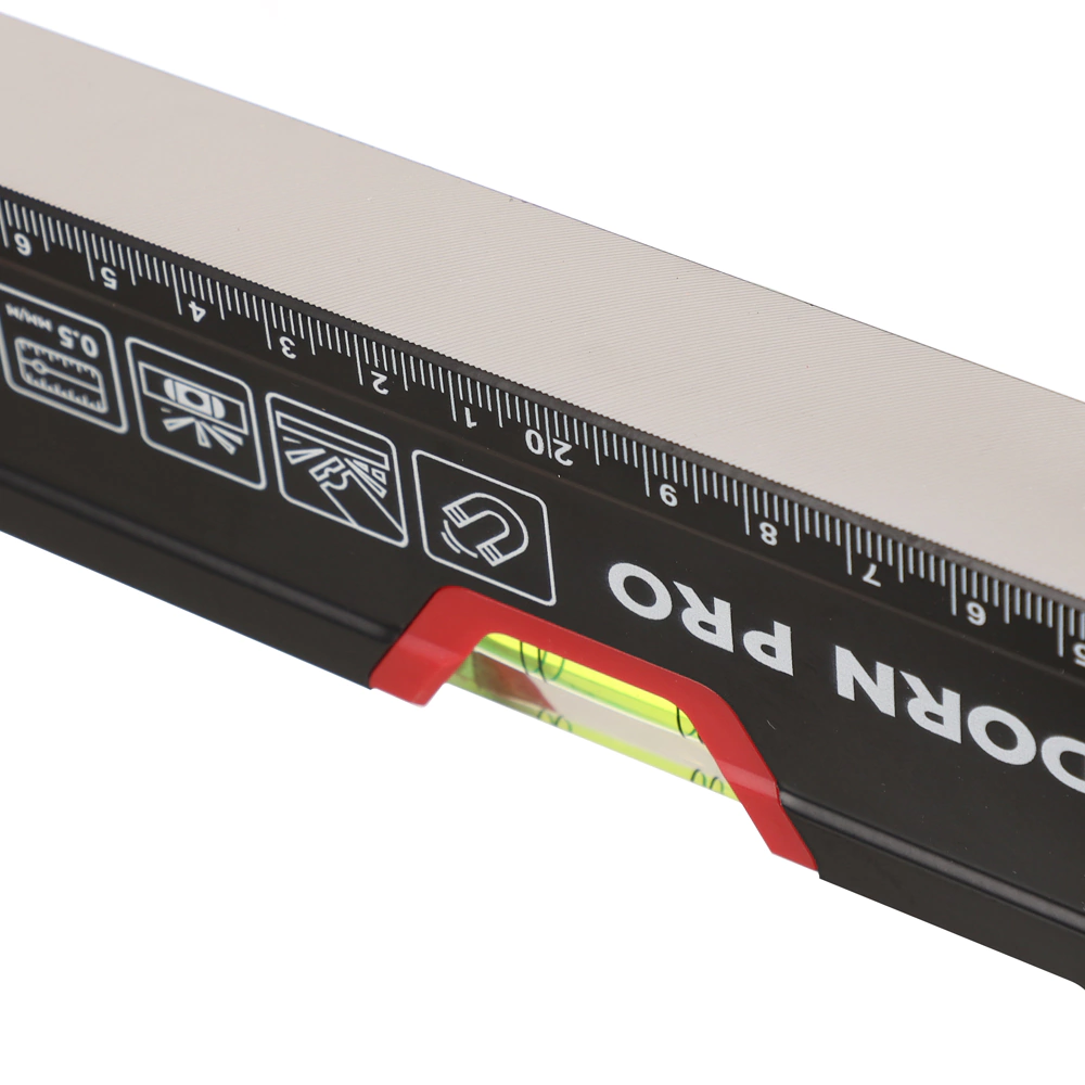 Уровень магнитный с зеркалом 40 см 3 глазка DORN PRO