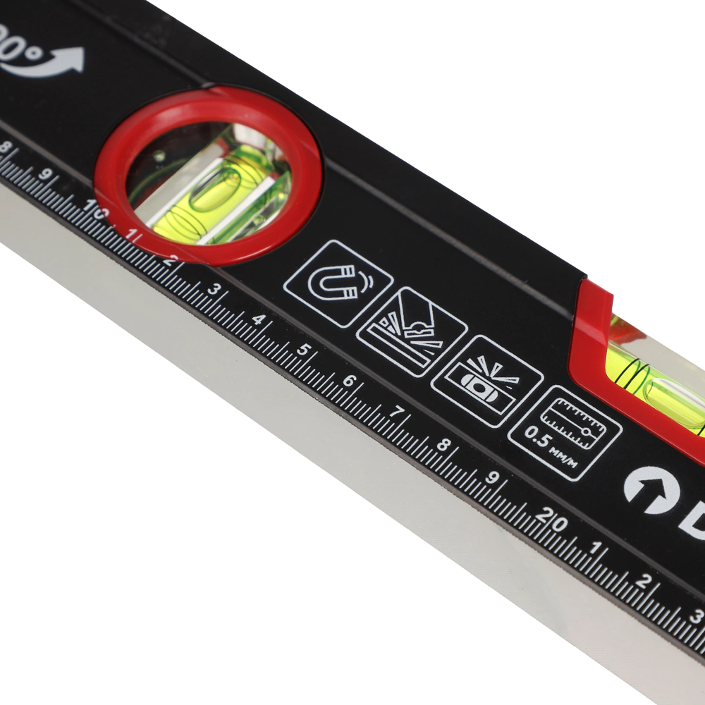 Уровень магнитный с зеркалом 40 см 3 глазка DORN PRO