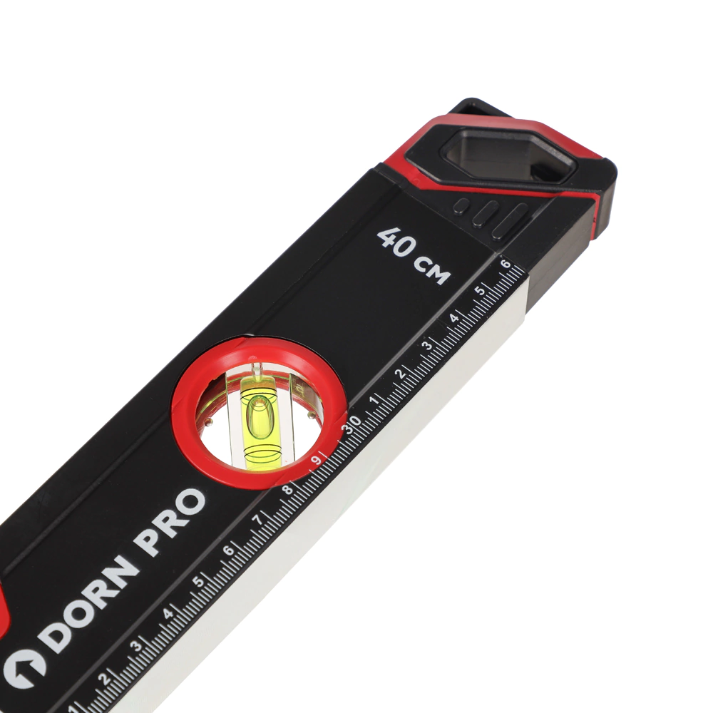 Уровень магнитный с зеркалом 40 см 3 глазка DORN PRO