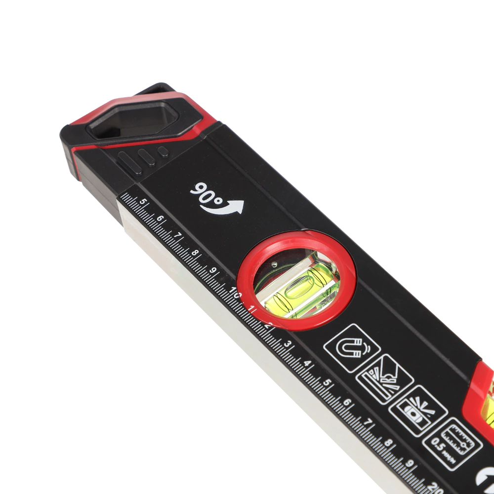 Уровень магнитный с зеркалом 40 см 3 глазка DORN PRO