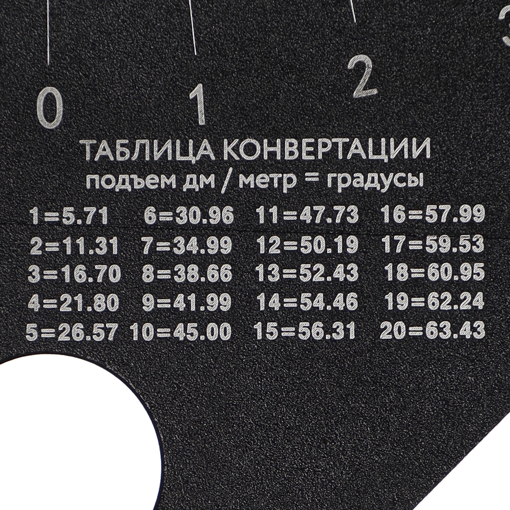 Угольник кровельный многофункциональный с угломером 190 мм DORN PRO