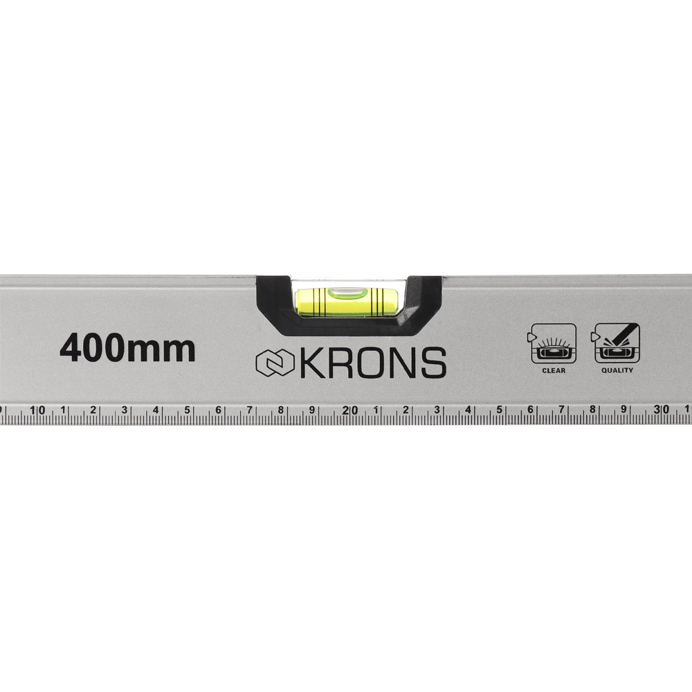 Уровень магнитный 40 см с линейкой 3 глазка KRONS