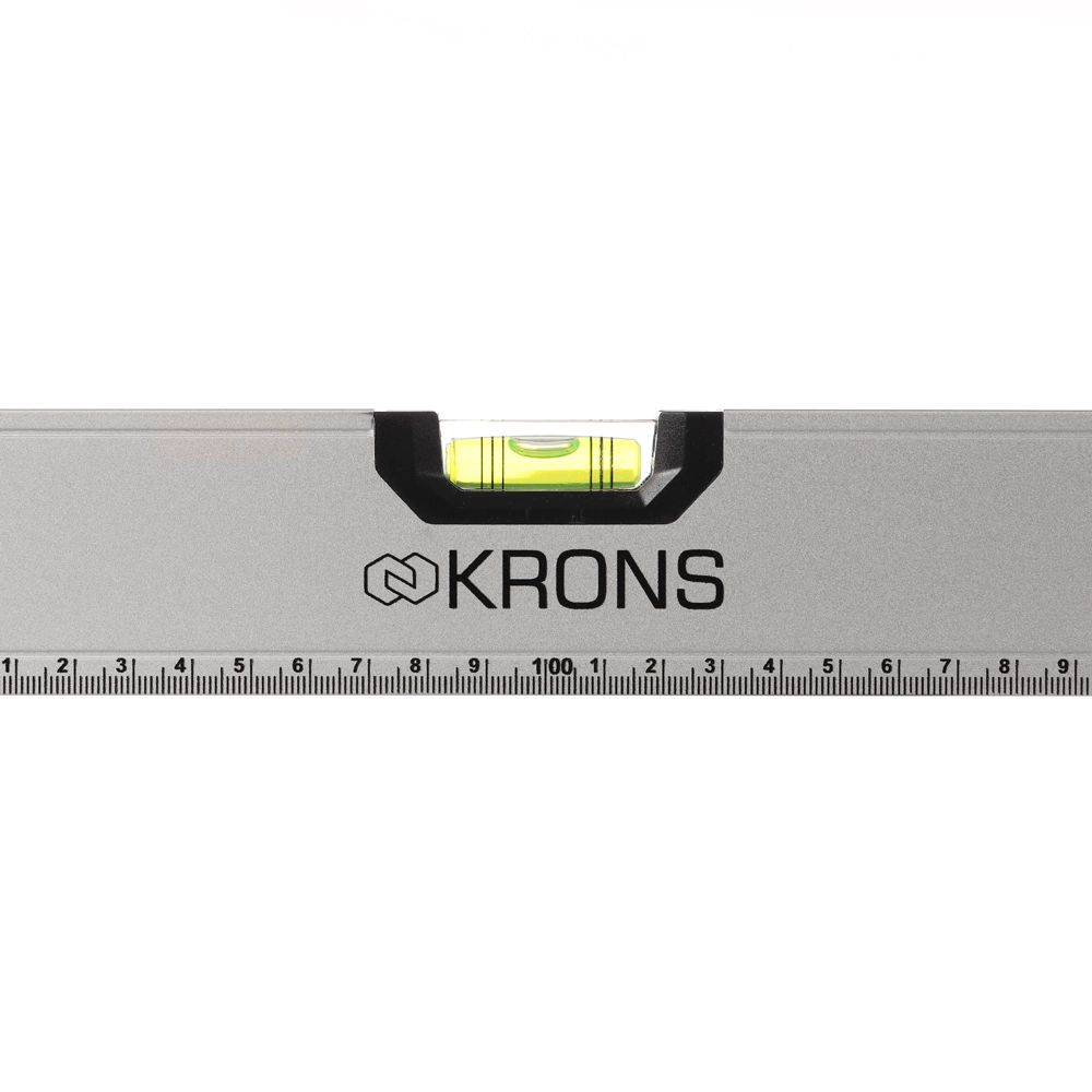 Уровень магнитный 200 см с линейкой 3 глазка KRONS