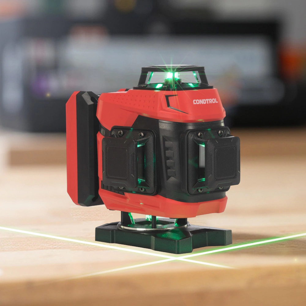 Лазерный нивелир 30 м CONDTROL Fliesen 4D
