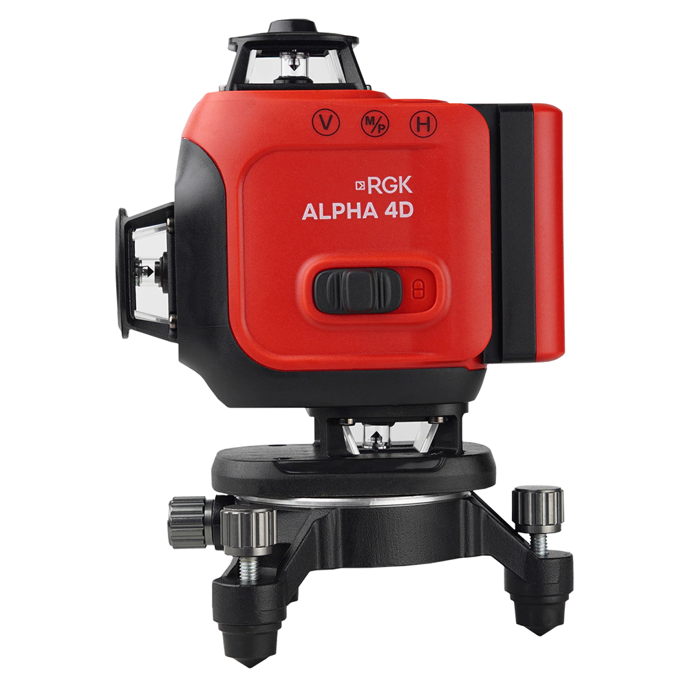 Лазерный нивелир 40 м RGK ALPHA 4D