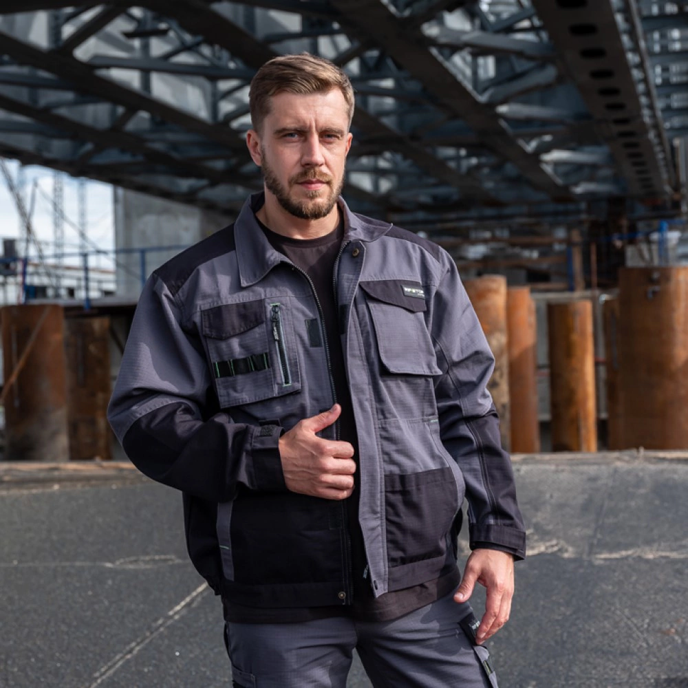 Брюки рабочие PROTONE RIPSTOP рост 182-188 размер 60-62 3XL серые