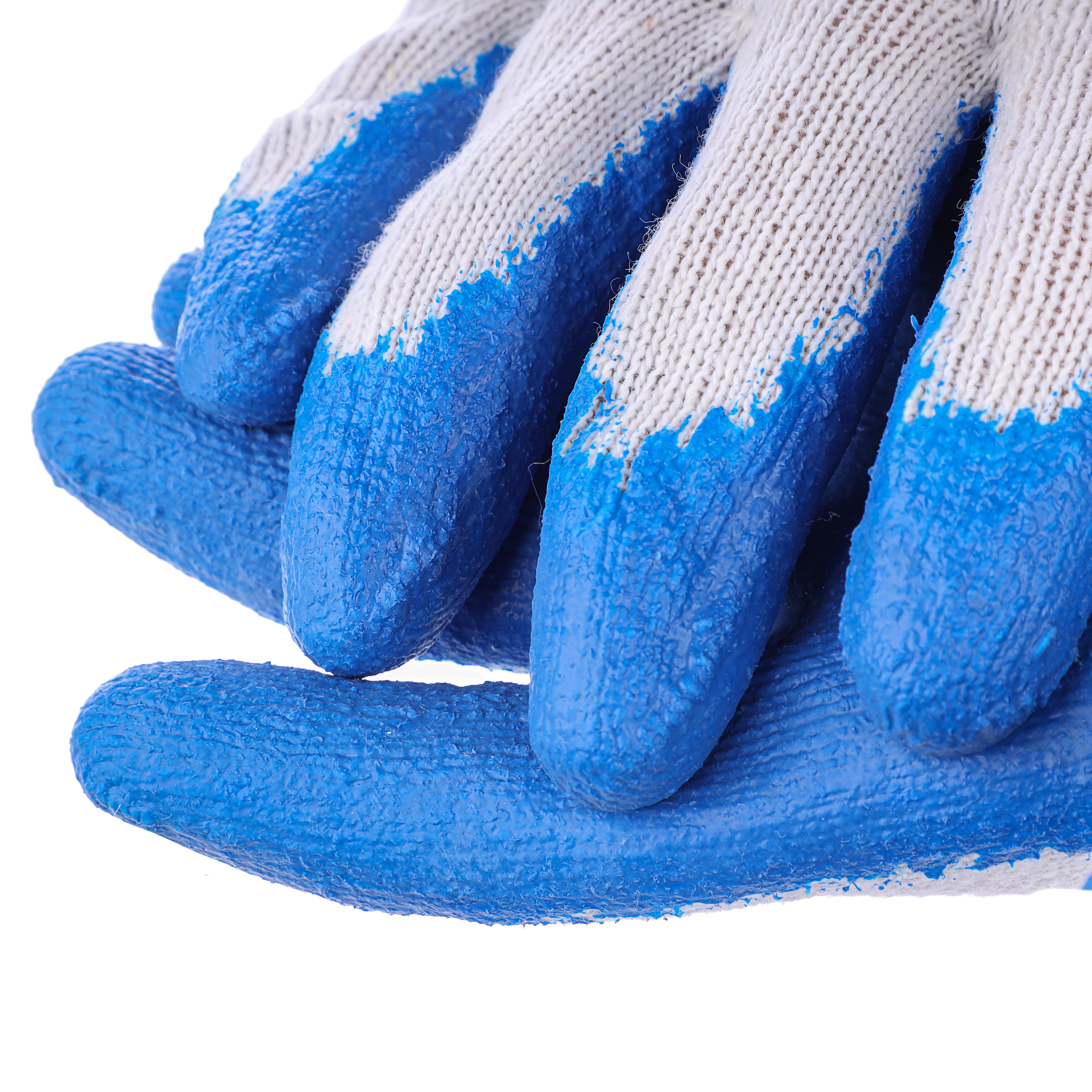 Перчатки хлопчатобумажные 10 (XL) с латексным обливом 6 пар DORN