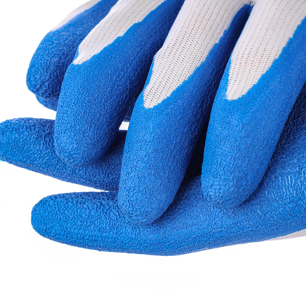 Перчатки из полиэстера 9 (XL) с латексным обливом DORN