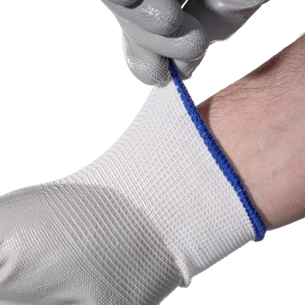 Перчатки из полиэстера 10 (XL) с нитриловым обливом DORN