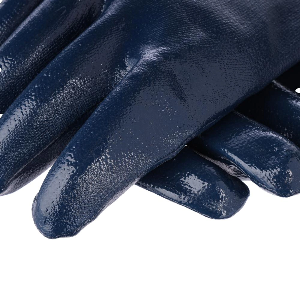 Перчатки хлопчатобумажные 10 (XL) с нитриловым обливом манжета крага МБС DORN