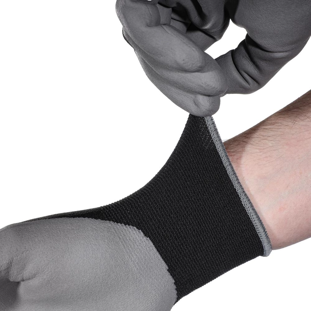 Перчатки из полиэстера и спандекса 10 (XL) с нитриловым обливом DORN PRO