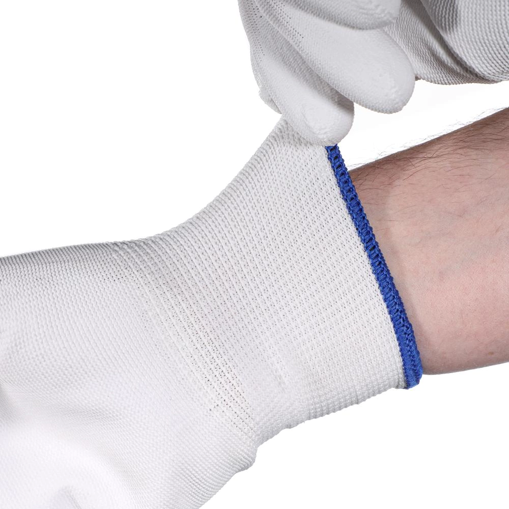 Перчатки из полиэстера 9 (L) с полиуретановым обливом DORN