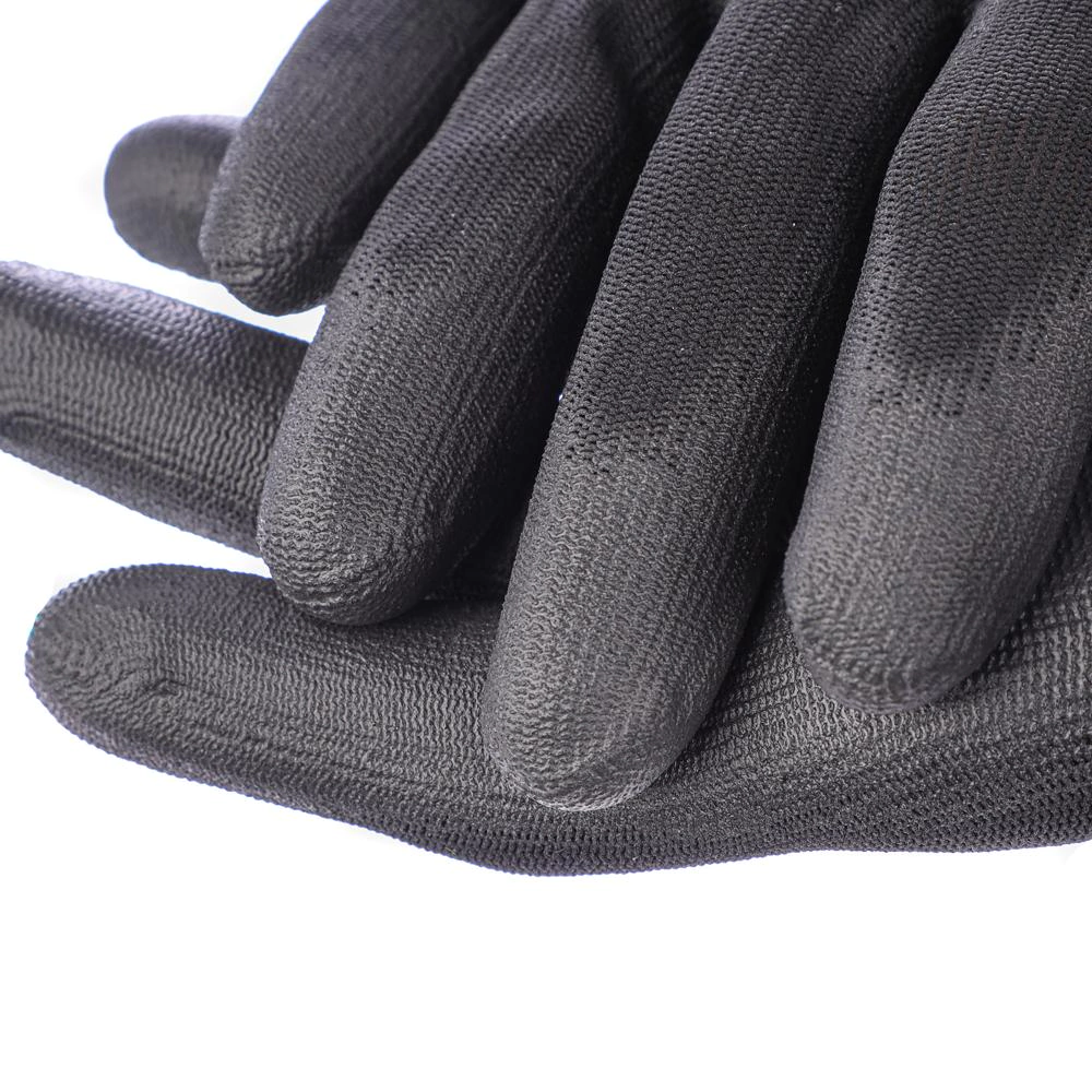 Перчатки из полиэстера 10 (XL) с полиуретановым обливом DORN