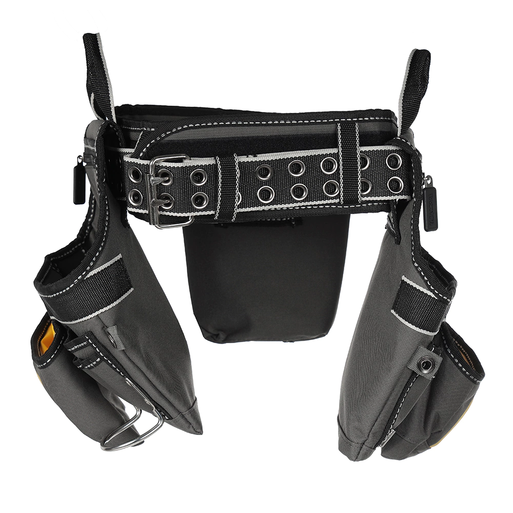 Пояс монтажника KRAFTOOL INDUSTRIE 2 подвесных подсумка 20 карманов 2 петли